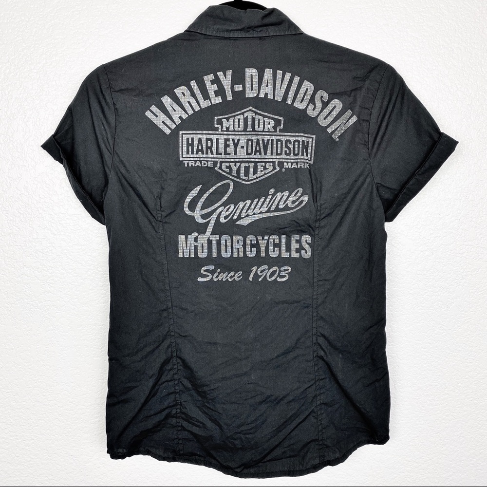 HARLEY DAVIDSON BUTTON DOWN SHIRT